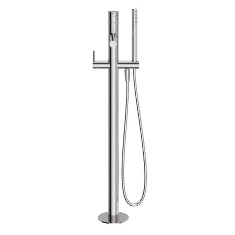 Напольный смеситель для ванны и душа CEZARES LEAF-VDP-L