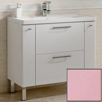 Тумба с раковиной SanVit Комфорт 90 kkomf090 в цвете Ral Розовый глянец