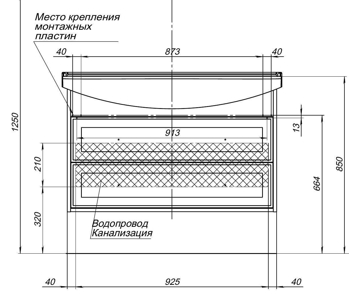 Тумба под раковину Aquanet Остин 105 дуб сонома Тумба под раковину Aquanet Остин 105 дуб сонома