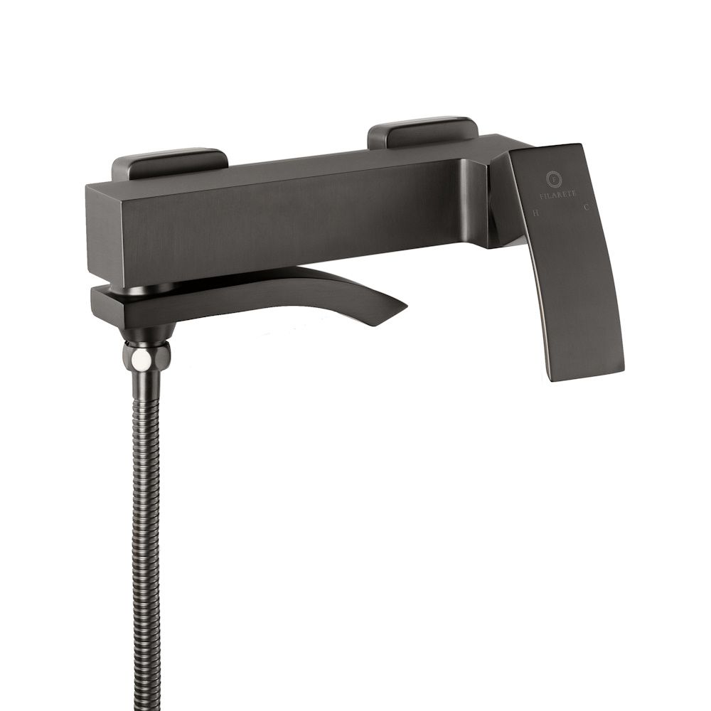 Смеситель для ванны FILARETE Waterfall FL2110BG, графит