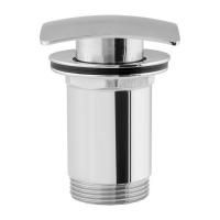 Донный клапан для умывальника, клик-клак F706CR (хром)