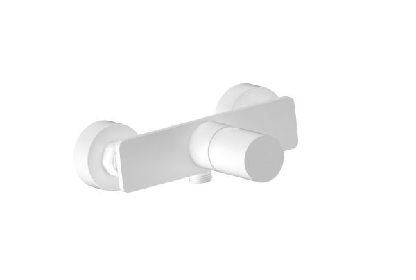AQG Tube, однорычажный смеситель для душа, без набора для душа, цвет белый матовый