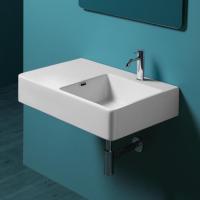 SIMAS Top e lavabi d'arredo раковина накладная/подвесная 75х45 см с 1  отв. под смеситель правая ,цвет белый