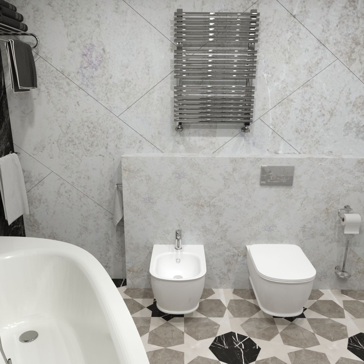 Комплект 9 в 1 Lavinia Boho Relfix Bell Pro Rimless 97010009