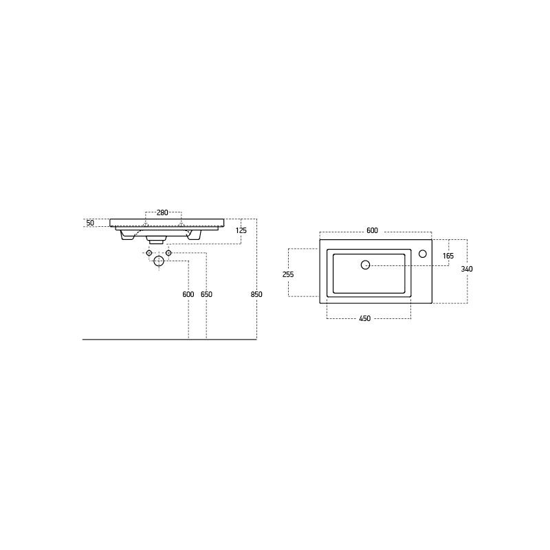 Раковина Dreja Isik 4060-KL, артикул 4060-KL