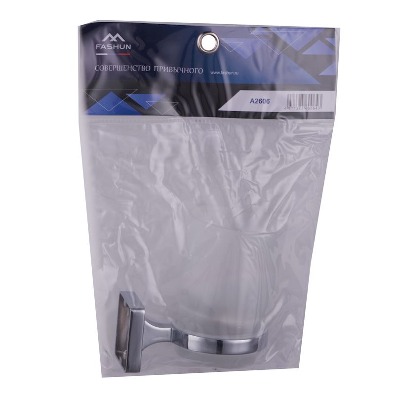 Стакан для ванной комнаты FASHUN A2606, хром