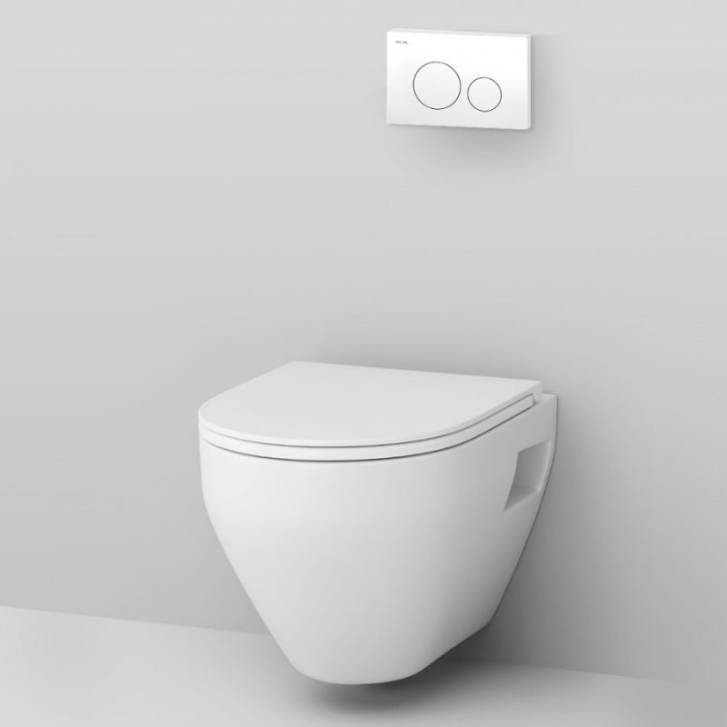 Комплект унитаза с инсталляцией AM.PM Spirit V2.0 FlashClean IS49001.701738 с сиденьем Микролифт и клавишей смыва Белый Комплект унитаза с инсталляцией AM.PM Spirit V2.0 FlashClean IS49001.701738 с сиденьем Микролифт и клавишей смыва Белый