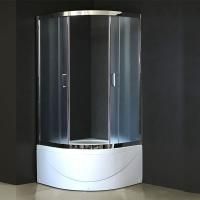 Душевой угол Royal Bath RB 100BK-C-CH (матовое)