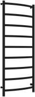 Полотенцесушитель, Сунержа, Галант 4.0, электрический, ширина, мм-532, высота, мм-1200, подключение-справа, нагревательный элемент-греющий кабель, мощность, Вт-168, материал-нержавеющая сталь, цвет- черный матовый