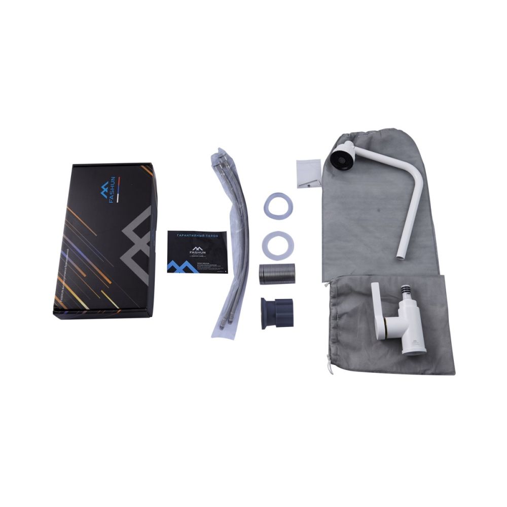 Смеситель для кухни FASHUN A54031-8, белый, артикул A54031-8