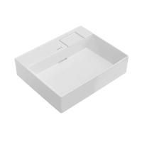 Раковина LOGICA мебельная без отверстий 60, белая глянцевая