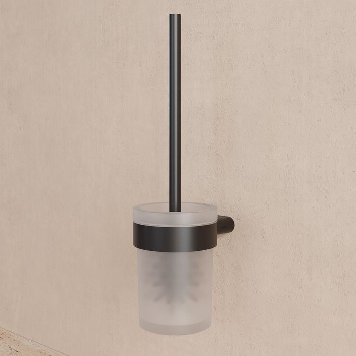 Ершик, нержавеющая сталь, Petite, черный матовый, IDDIS, PETBLSGi47, артикул PETBLSGi47