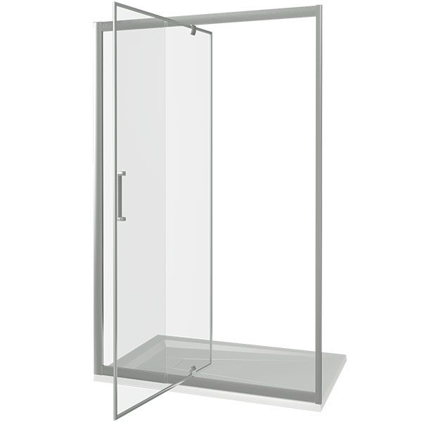 Душевая дверь в нишу Good Door Orion WTW-PD-110 110 профиль Хром стекло прозрачное Душевая дверь в нишу Good Door Orion WTW-PD-110 110 профиль Хром стекло прозрачное