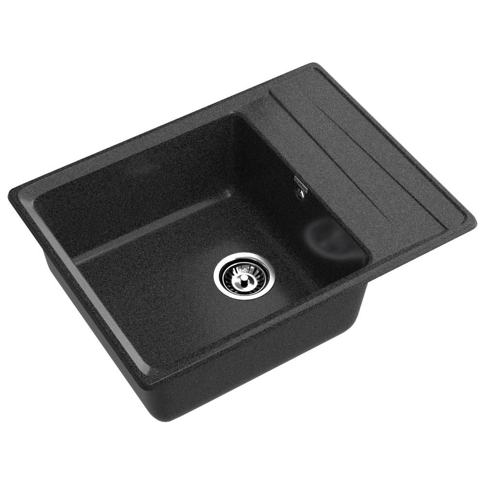 Кухонная мойка GranFest LEVEL 660L, графит, артикул LV-660L графит