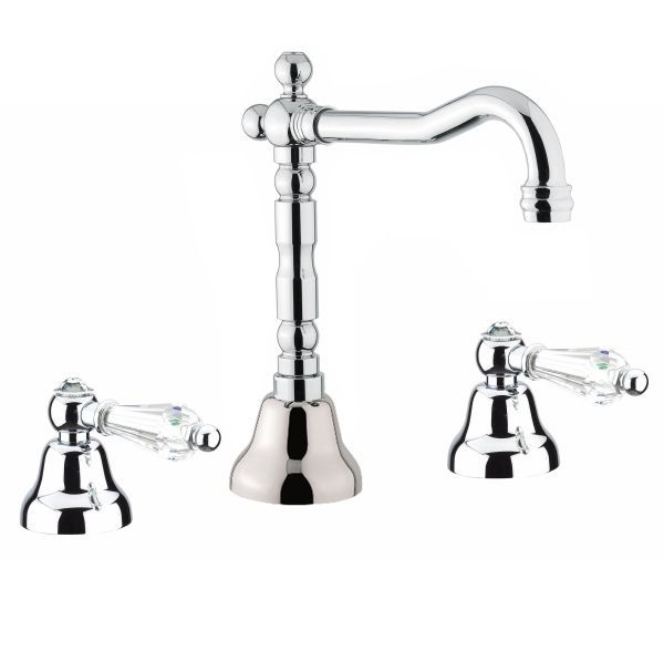 Смеситель для раковины Fiore GIOIELLI SKY (SWAROVSKI®) 09CR0637, хром