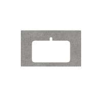 Спец. изделие декоративное из керамогранита Фондамента 80, серое