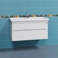 Тумба для умыв. "Лондон-100" 2 ящ, подвес. (ум. Фостер 100)