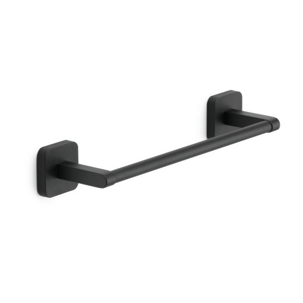 Gedy Tonga, полотенцедержатель, длина 35 см, цвет черный матовый