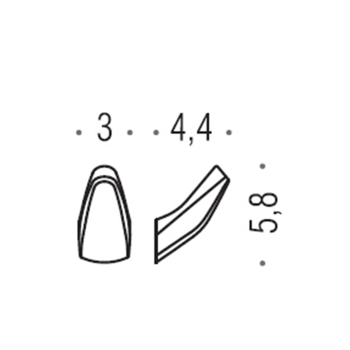 Colombo Road крючок одинарный, цвет: хром Colombo Road крючок одинарный, цвет: хром
