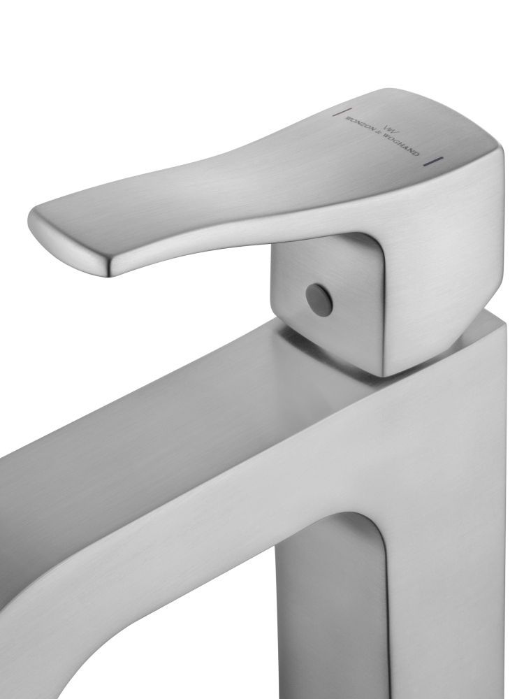 Смеситель для раковины высокий WONZON & WOGHAND FLEX, Брашированный никель (WW-88019072-BN)