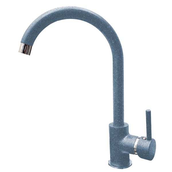 Смеситель для кухни GranFest 7651, графит