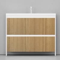 Тумба под раковину Velvex Klaufs 100.2Y tnKLA.100.2Y-617.216 Шатанэ Белая