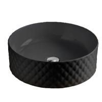 Artceram ROMBO Раковина накладная Ø 44 см, цвет: матовый черный Artceram ROMBO Раковина накладная Ø 44 см, цвет: матовый черный