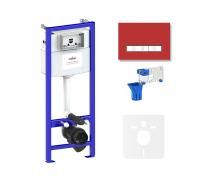 Комплект 5 в 1 инсталляции для подвесного унитаза Lavinia Boho Relfix 77010043