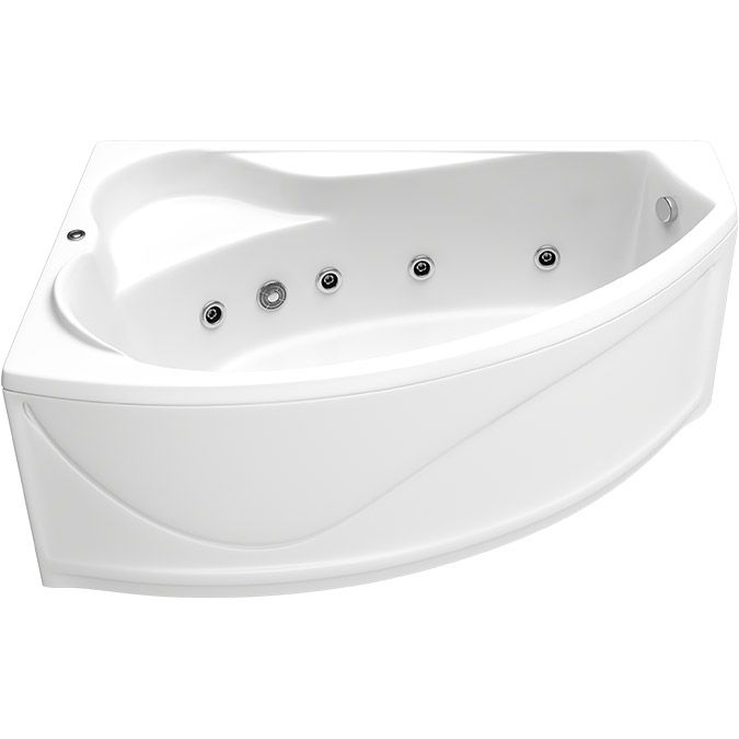 Акриловая ванна Bas Николь 170x104 L без гидромассажа