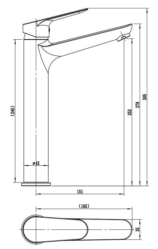 Смеситель для раковины ESKO KZ25