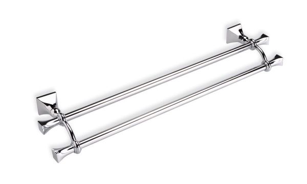Stil Haus Prisma, полотенцедержатель двойной, цвет хром