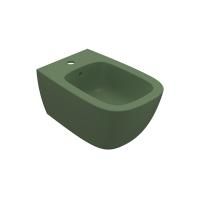 GLOBO Genesis Биде подвесное 55х36 см, с  1отв для смесителя, с креплением, цвет: felce