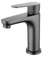 Смеситель для раковины WONZON & WOGHAND ALFA, Темный графит (WW-A40202-BGG)