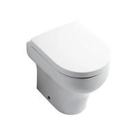 Olympia Clear, напольный безободковый унитаз 50x36xh42 см, цвет белый матовый