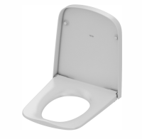 Сиденье для унитаза, TECE, TECEone, с крышкой, ширина, мм-362, с плавным опусканием, материал шарниров-металл, цвет шарниров-хром, материал сиденья-дюропласт, цвет-белый