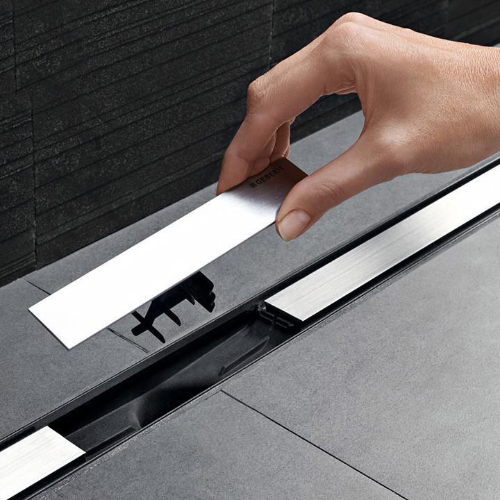 Душевой лоток Geberit CleanLine 20 154.450.00.1 Черный/Матовый хром Душевой лоток Geberit CleanLine 20 154.450.00.1 Черный/Матовый хром
