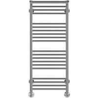 Водяной полотенцесушитель Terminus Аврора П20 400x1010 4660059582382 с полкой Хром