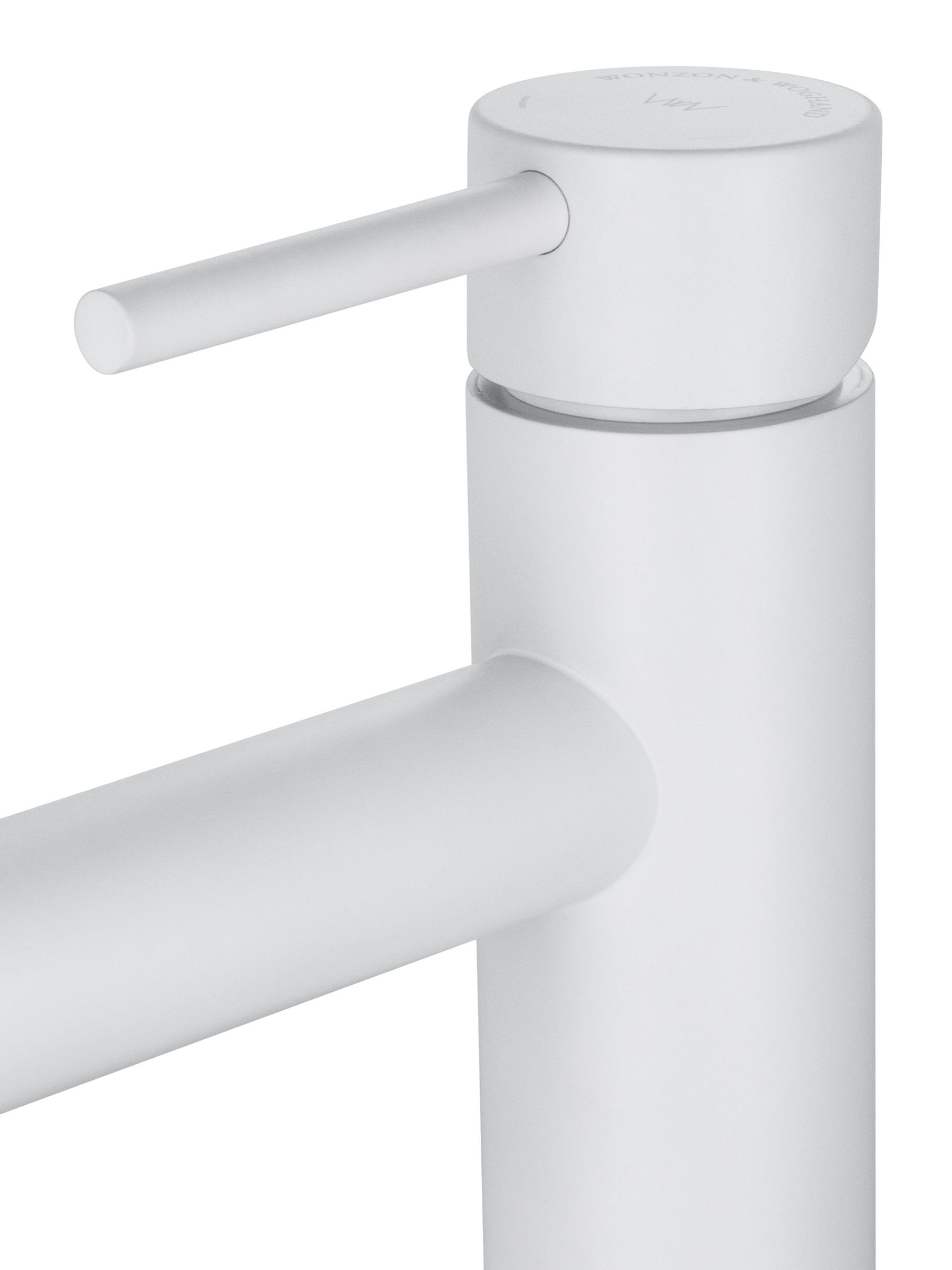 Смеситель для раковины высокий WONZON & WOGHAND, Белый матовый (WW-H1064-MW)