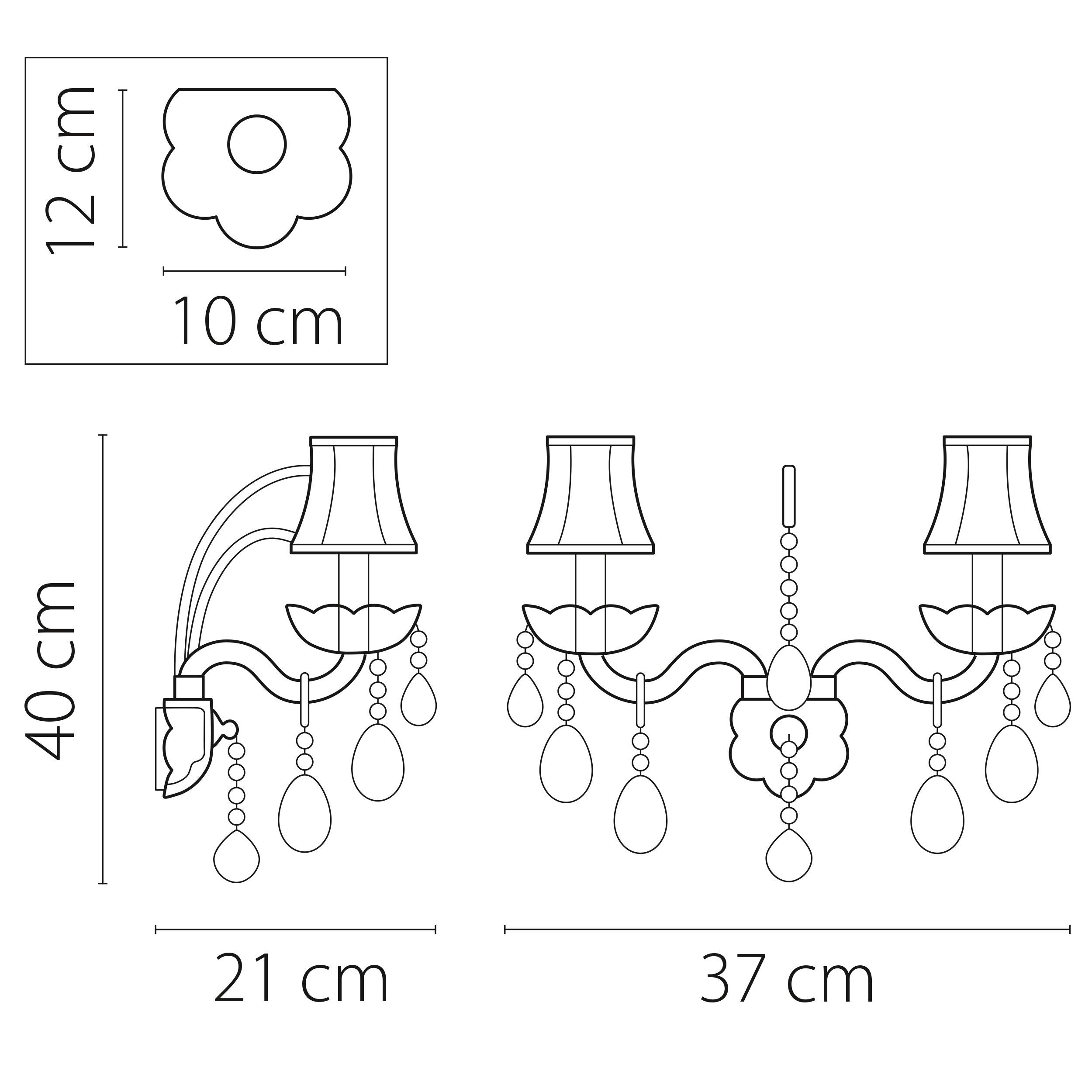 Бра Acesso Lightstar Premium 721623