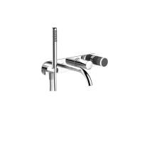 Fantini Nice Смеситель для ванны, встраиваемый, излив 150мм, с ручн.душем, (наружняя часть), цвет: хром