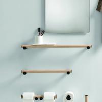 Agape Dot line Полотенцедержатель, 50см, цвет: натуральный дуб Agape Dot line Полотенцедержатель, 50см, цвет: натуральный дуб