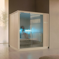 Effegibi One H Filo Сауна 214x171h217см, угловая DX, цвет: White Cloud