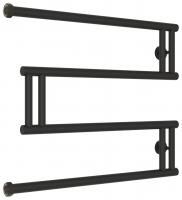 Полотенцесушитель водяной High-Tech model "M+" 500х650 (МУАР Темный Титан)