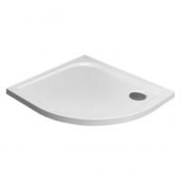 Акриловый поддон для душа Radaway Delos E 80x90x5 белый, в левый угол