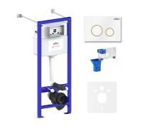 Комплект 5 в 1 инсталляции для подвесного унитаза Lavinia Boho Relfix 77020066