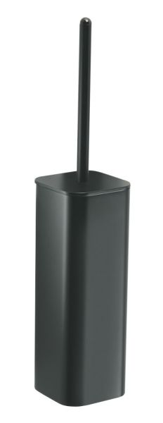 Gedy Outline, напольный металлический ерш, цвет черный матовый