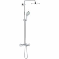 Душевая система GROHE Rainshower 210 с термостатическим смесителем, хром (27967000) Душевая система GROHE Rainshower 210 с термостатическим смесителем, хром (27967000)