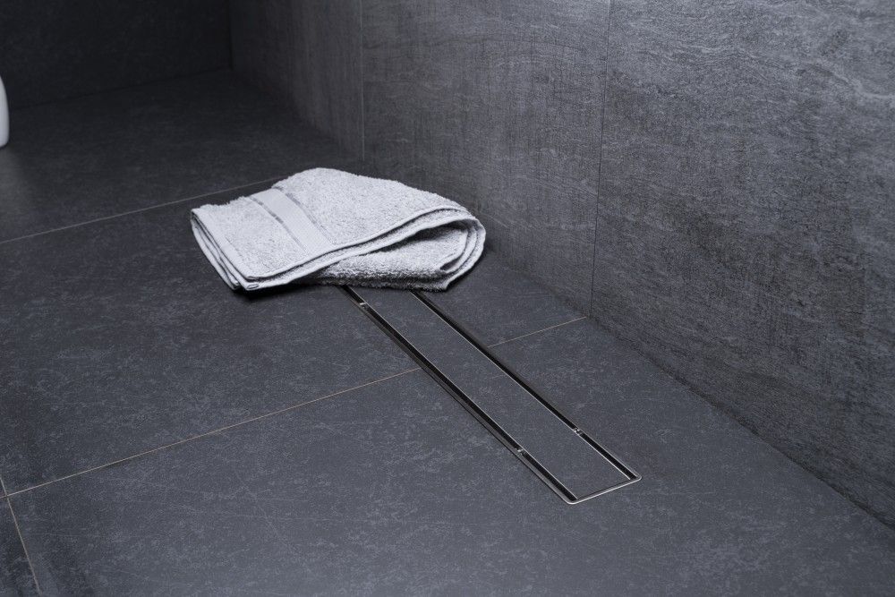 Душевой лоток, Bettoserb, Compact Line, ширина, мм-120, длина, мм-750, высота, мм-105, монтаж-в пол, пропускная способность, л/сек-0,8, выход Ø50 мм, поворот базы 360, сифон-есть, материал сифона-полипропилен, опоры-есть, декоративная решетка-есть, двухст