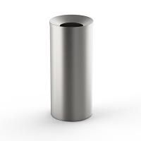 Decor Walther  Мусорный бак DW 230 с внутренним ведром для торгового центра, цвет нержавеющая сталь матовая