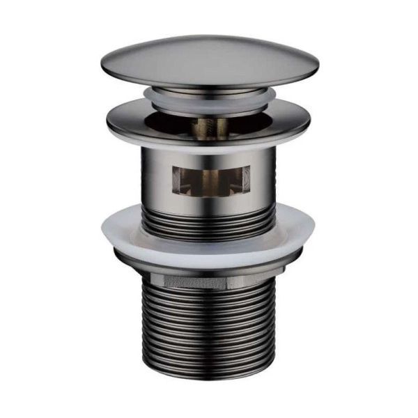 Донный клапан Maretti AC19P67660 с переливом, оружейная сталь